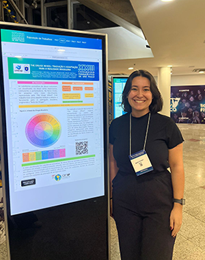 Daphne Formigoni at the XXIII Pharmaceutical Congress of São Paulo